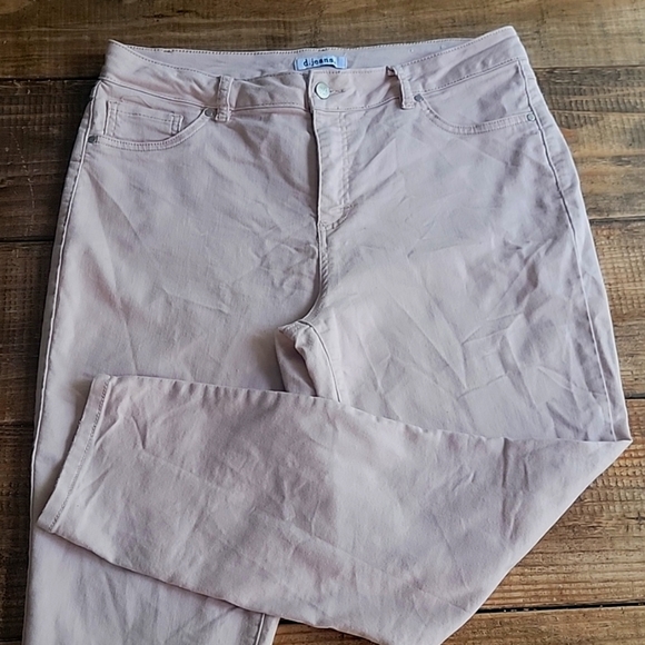 d. jeans Denim - D.JEANS cropped light pink blush Sz 14